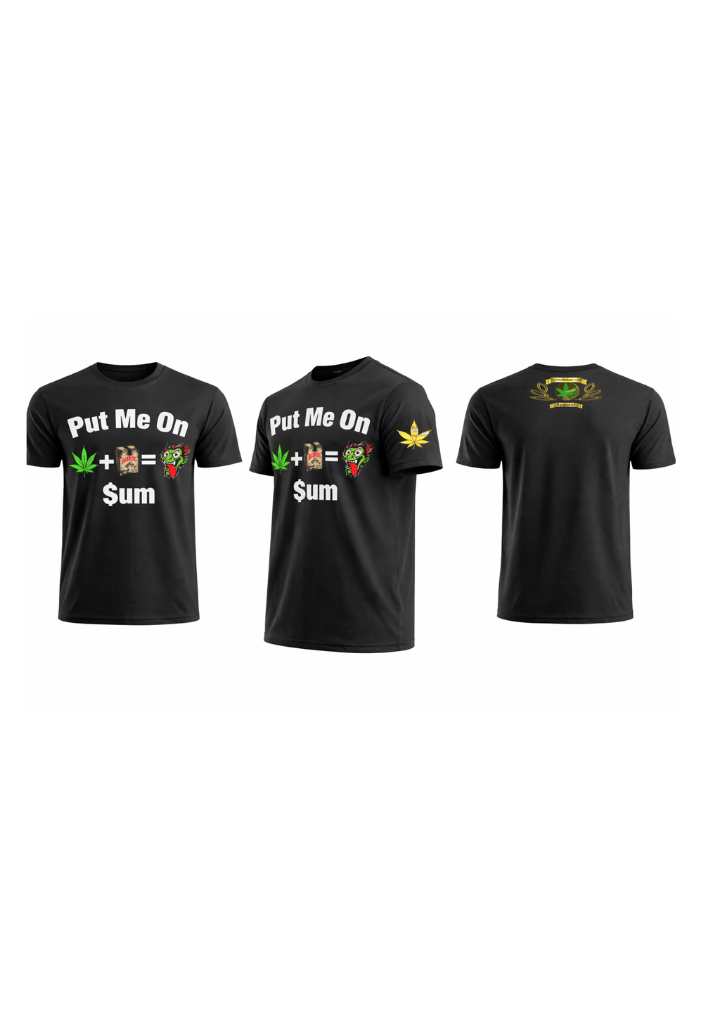 Backwoods Equals Crazy Face T-Shirt & Shirts