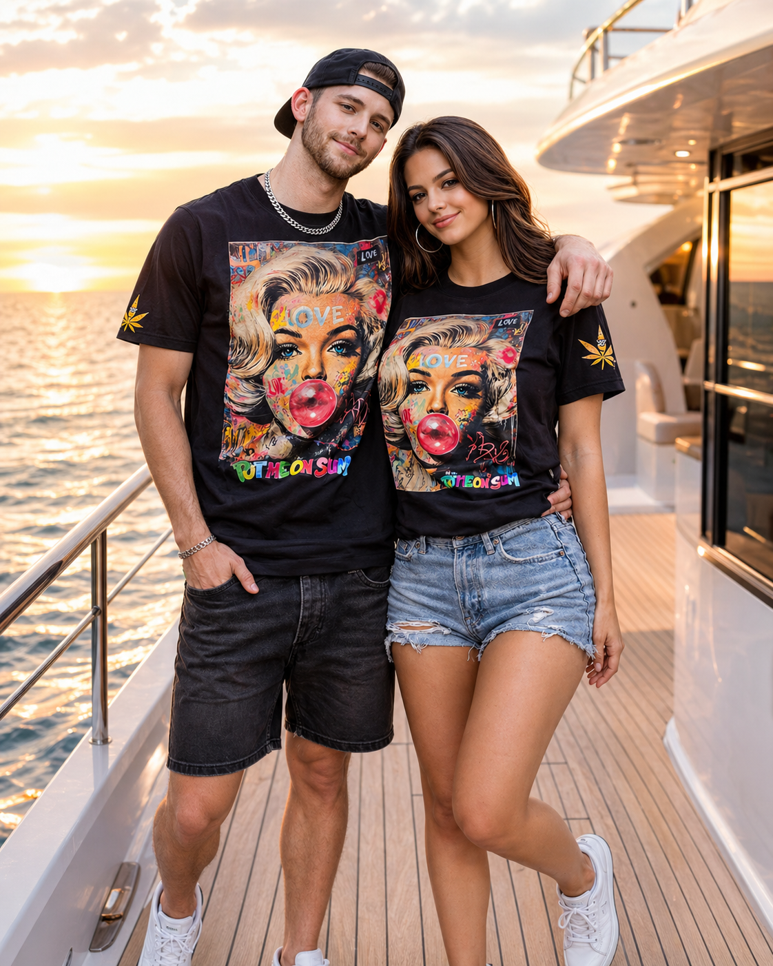 Marylin Monroe Love Bubbles T-Shirt & Shirts