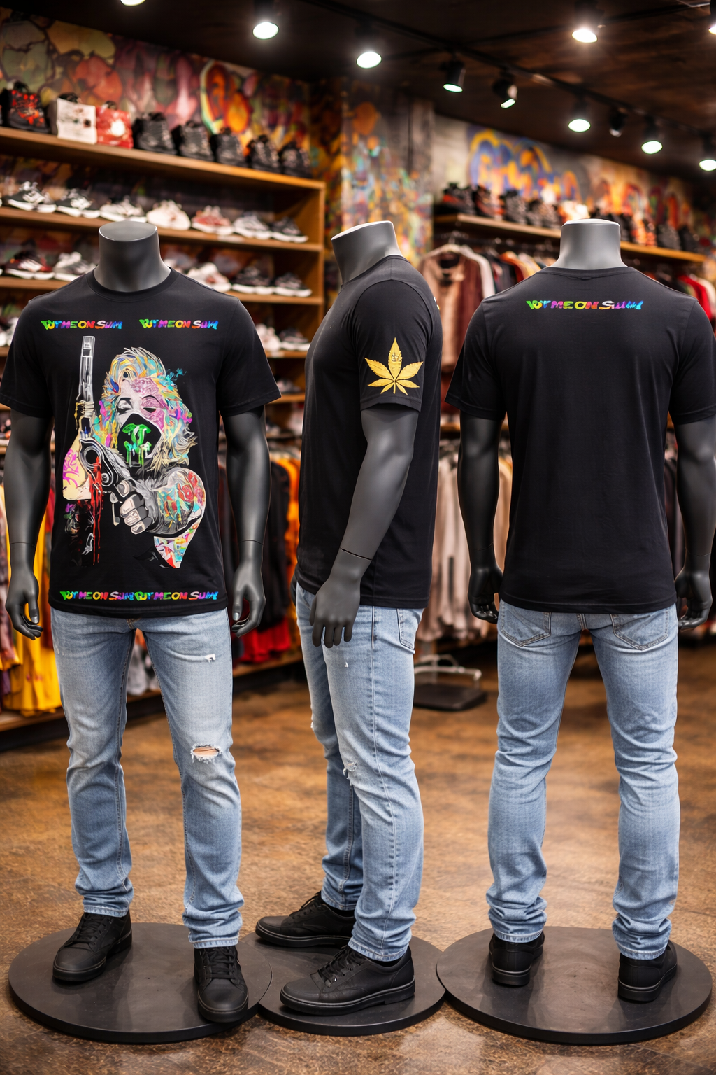 Marylin Monroe "Take No Prisoners" T-Shirt & Shirts