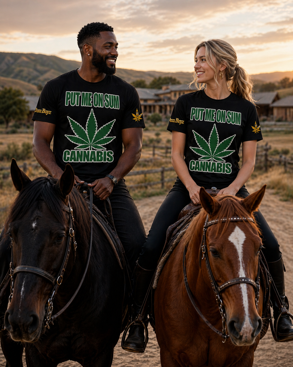 PutMeOnSum Leaf Design T-Shirt & Shirts