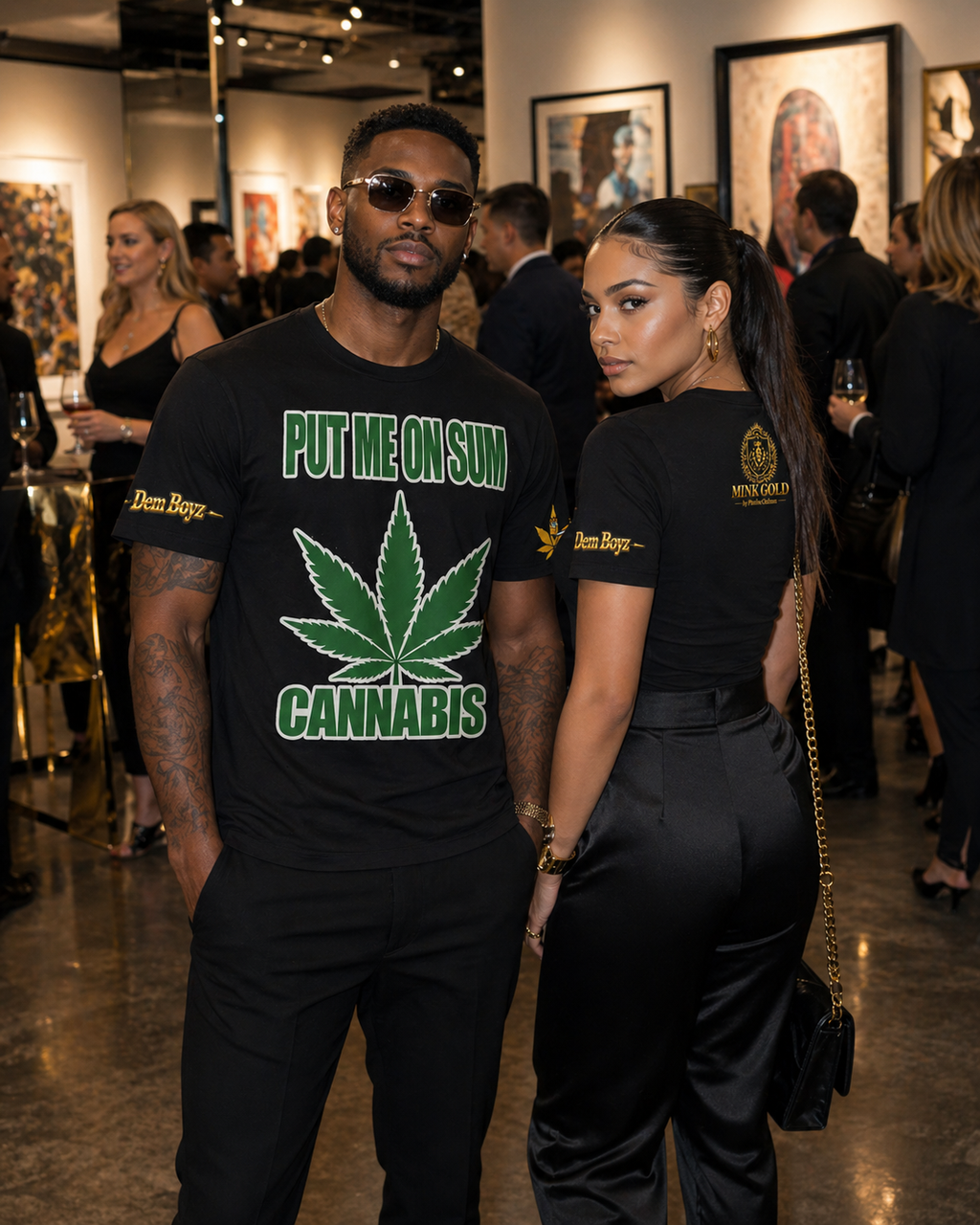 PutMeOnSum Leaf Design T-Shirt & Shirts