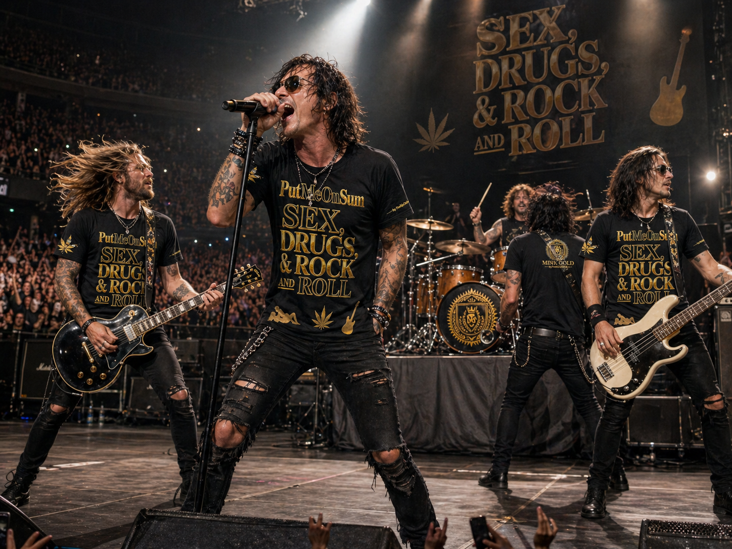 Sex, Drugs, & Rock and Roll T-Shirt & Shirts
